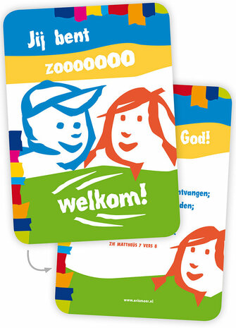 | Minikaartjes voor kinderen - Gemengde set