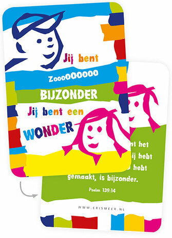 | Minikaartjes voor kinderen - Gemengde set